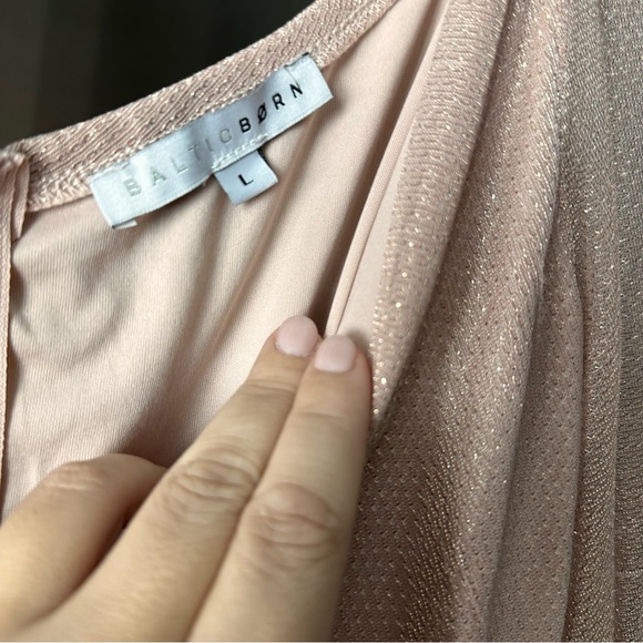 Baltic Born beautiful blush pink dress large long - Picture 5 of 8